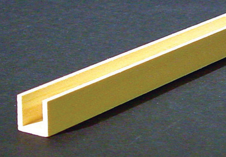 Dollhouse Miniature Chanel Molding, 1/2X1/2X 24